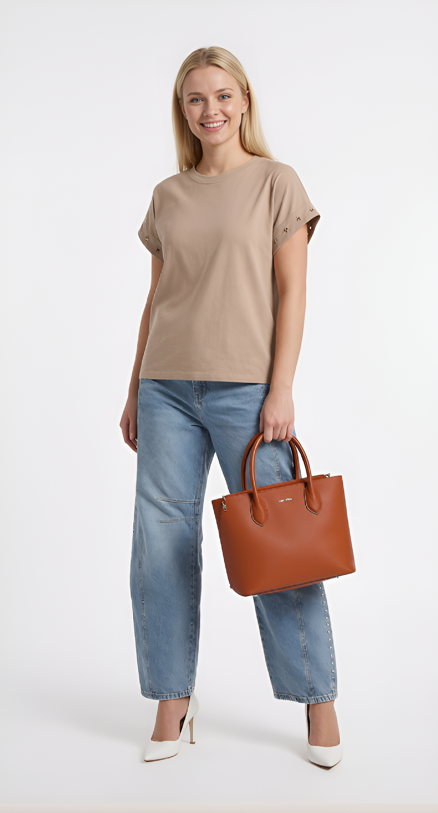 T-shirt ricamo stelline
