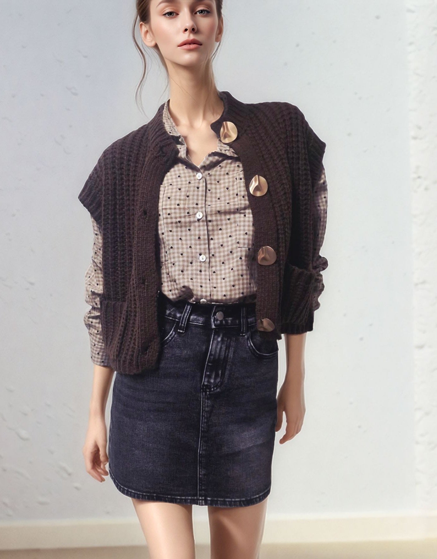 Camicia cuoricini