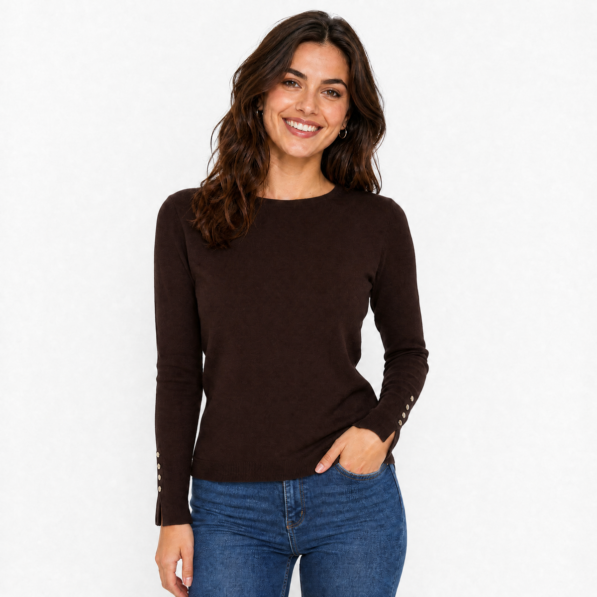 Maglia basica girocollo