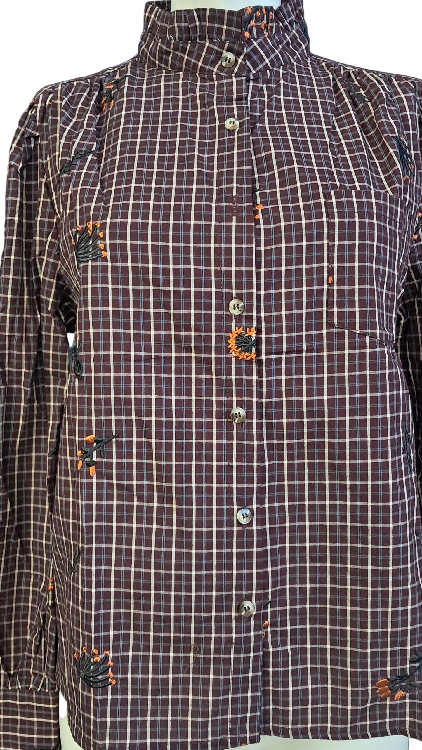 Camicia con ricami