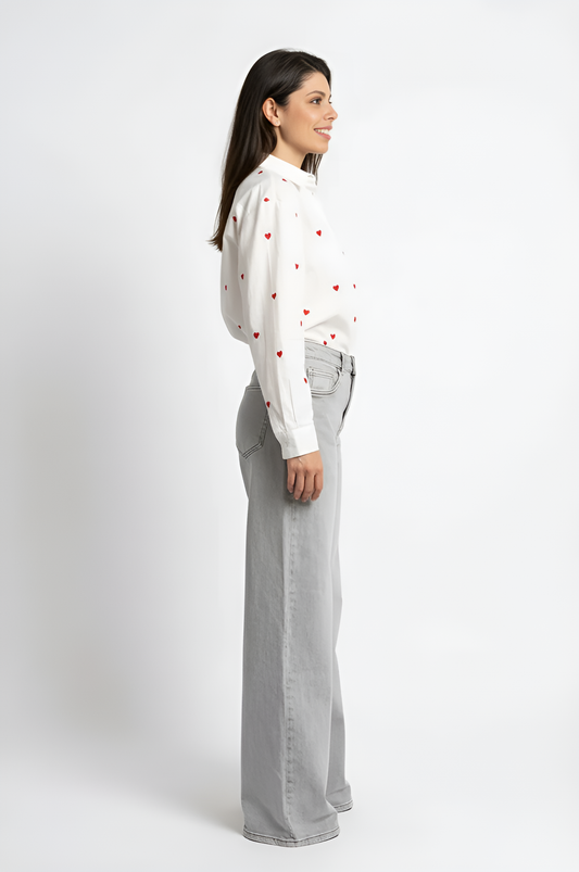 Camicia cuoricini