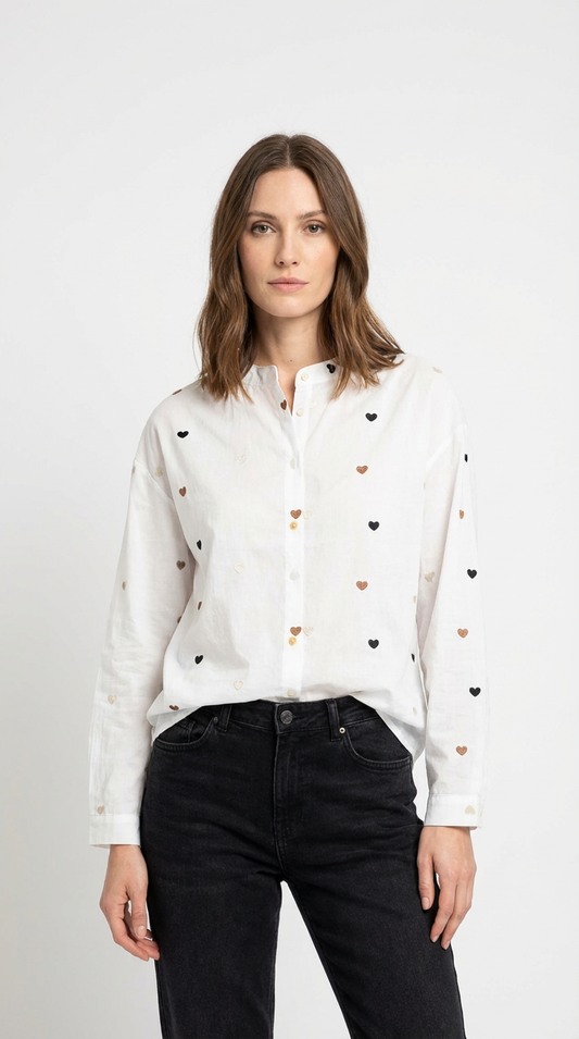 Camicia cuoricini