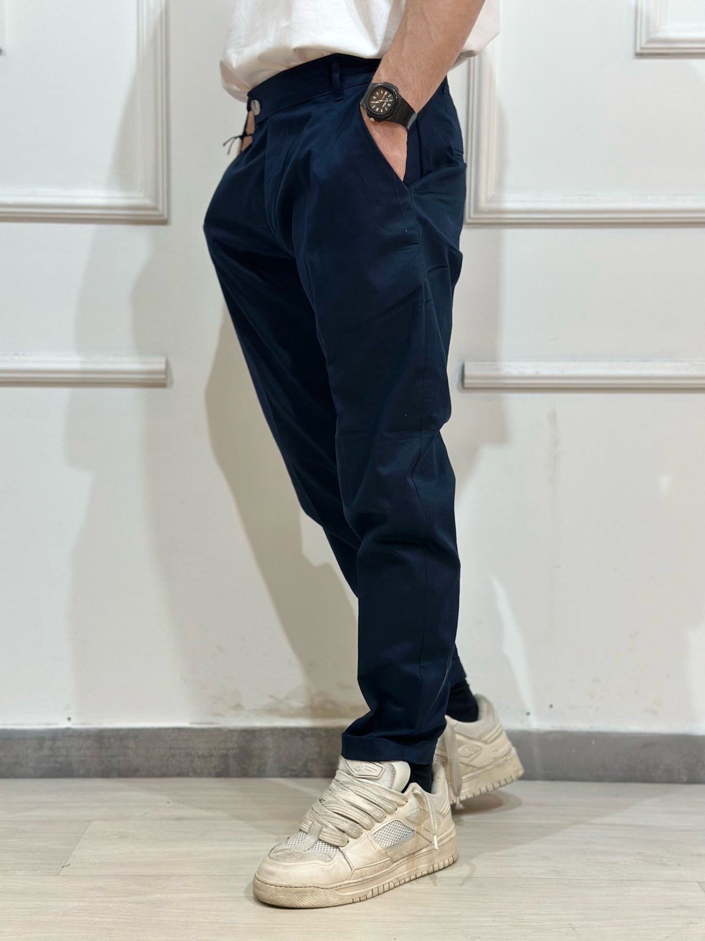 Pantalone chino cotone