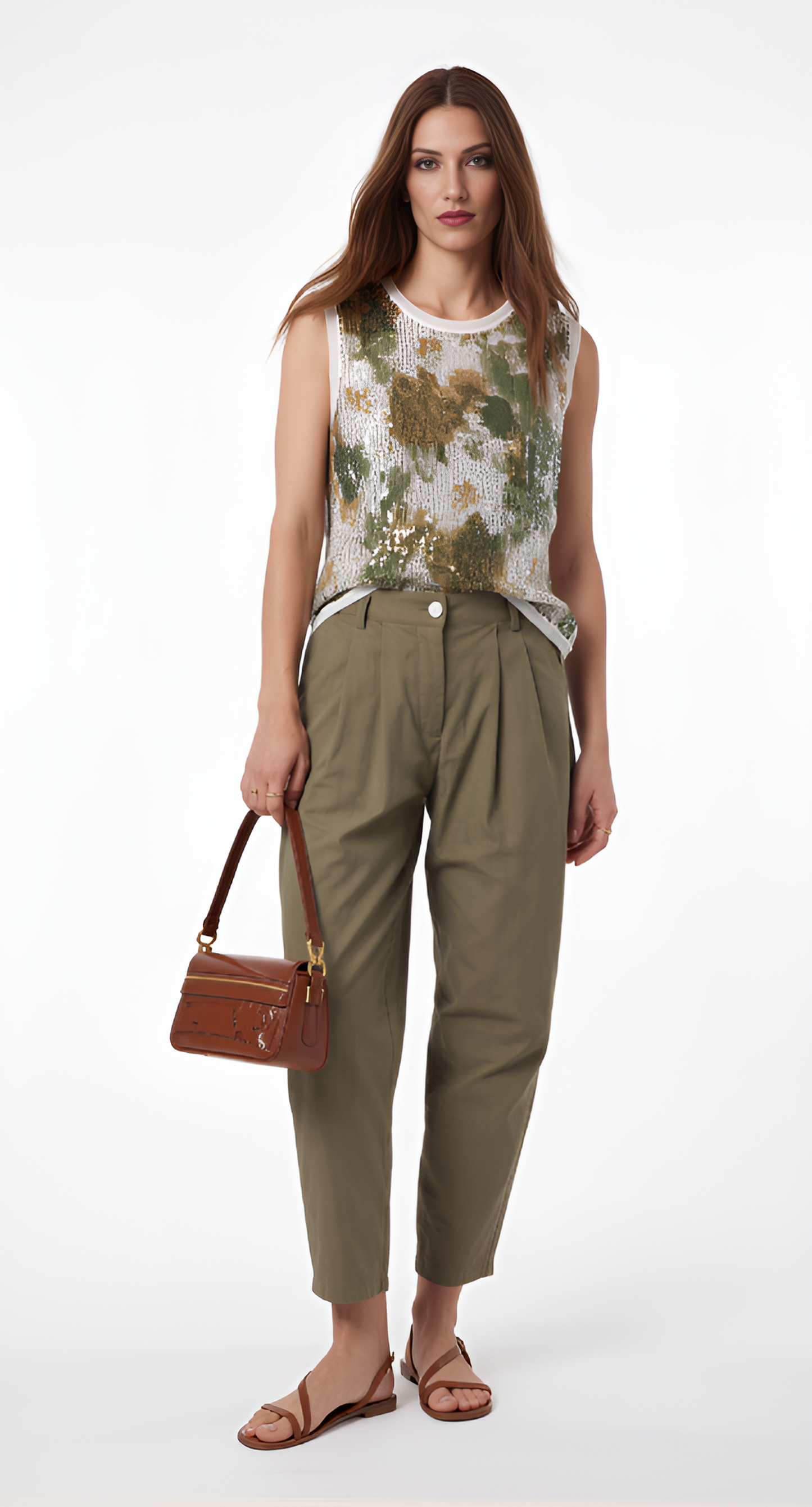 Pantalone momfit cotone