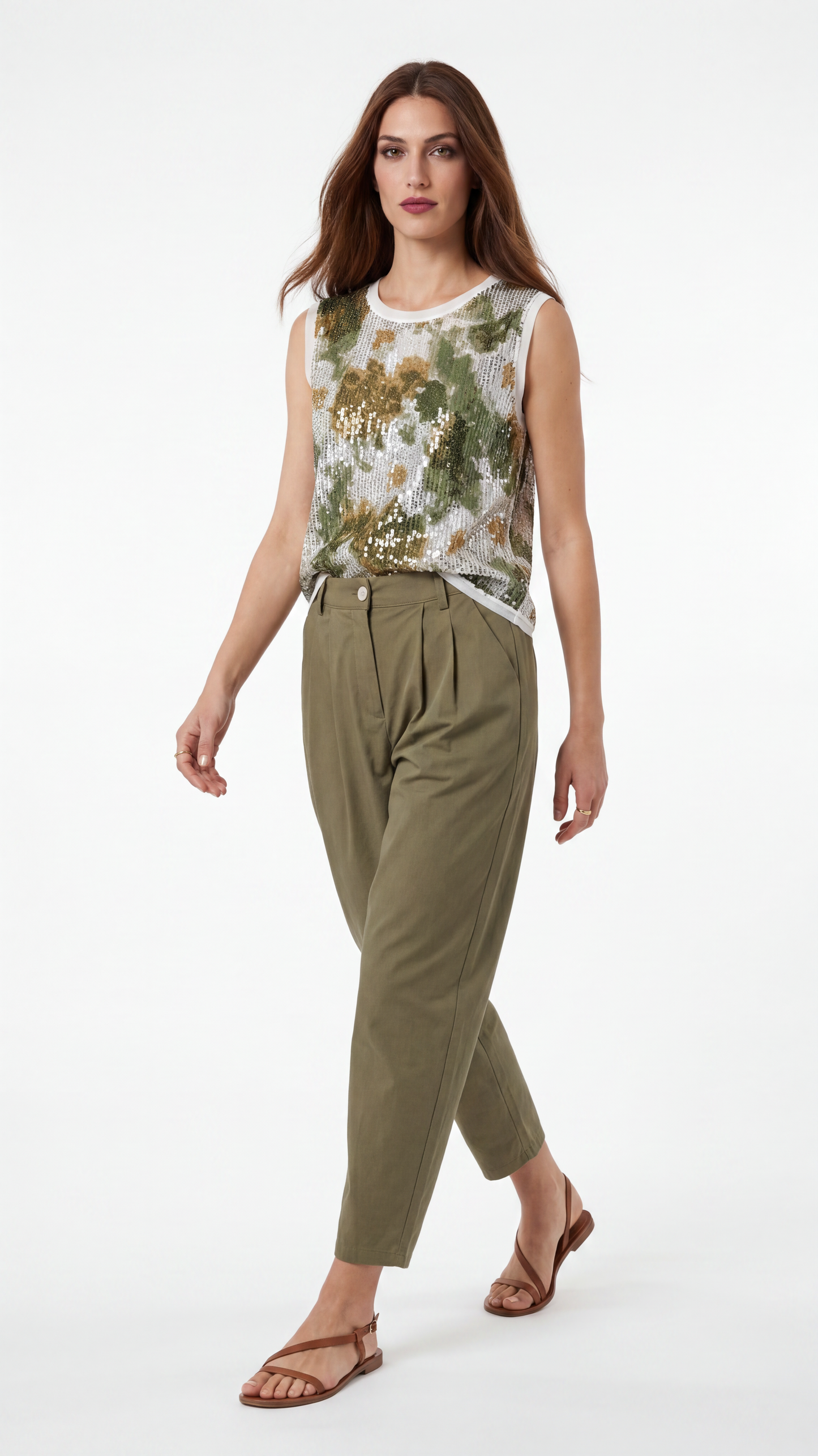 Pantalone momfit cotone