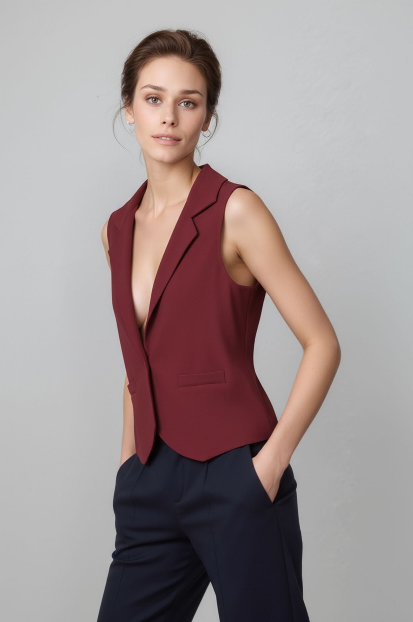 Gilet in maglia