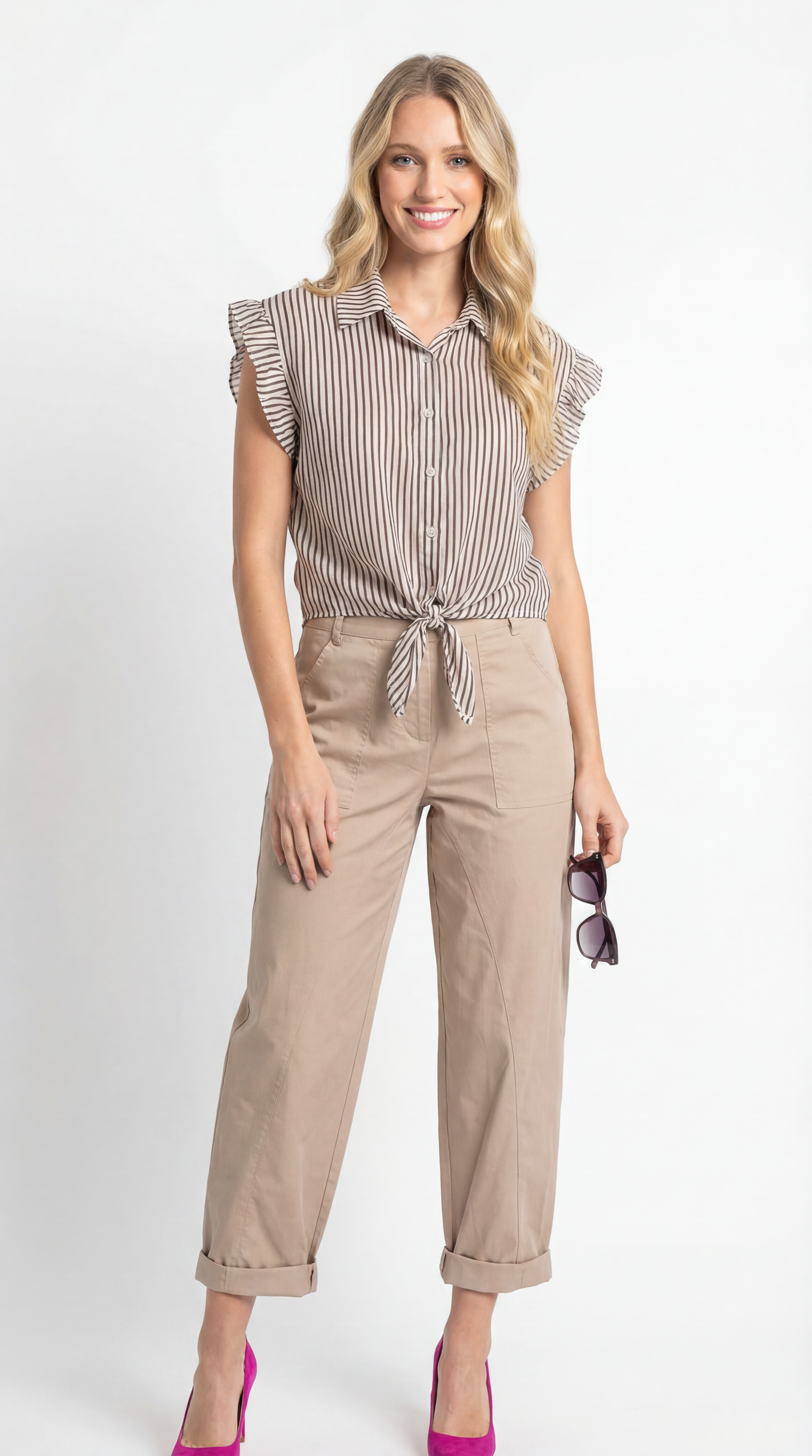 Pantalone momfit Vela
