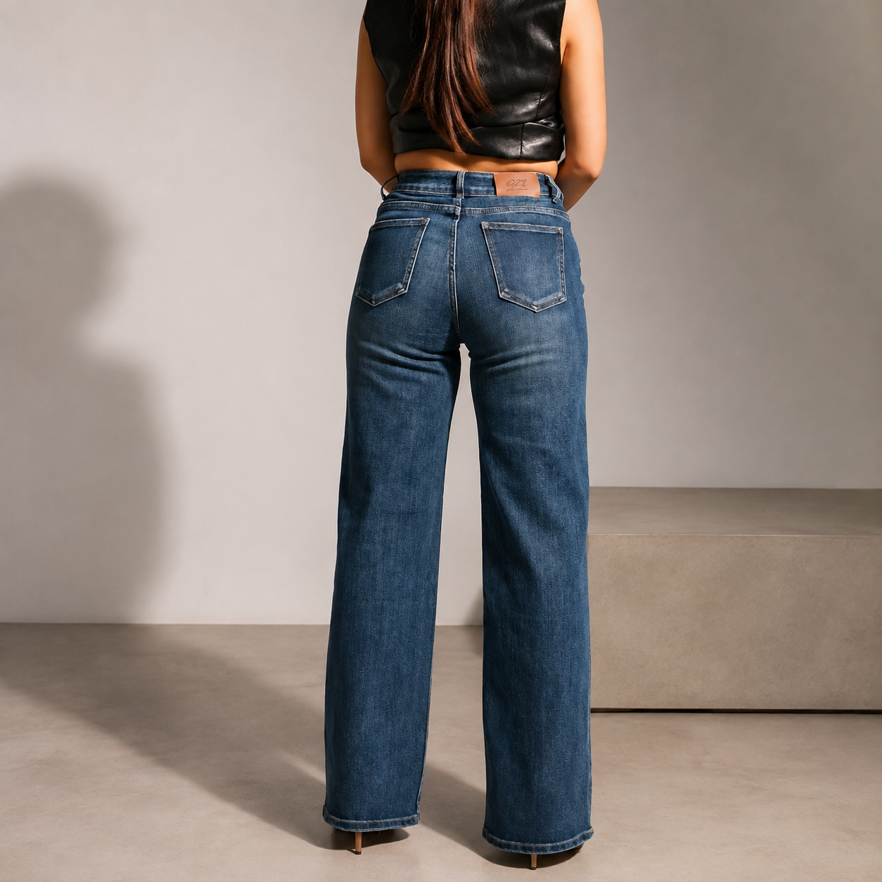 Jeans wideleg