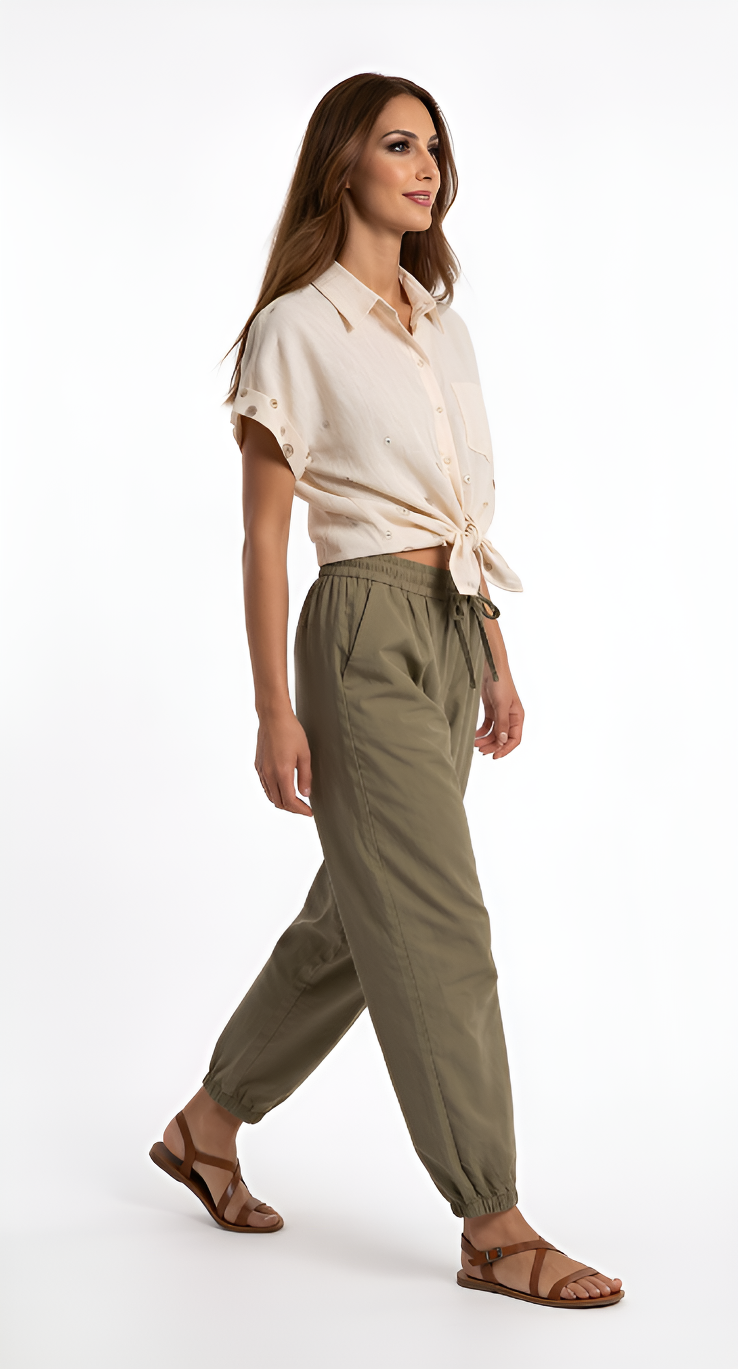 Camicia lino/tencel