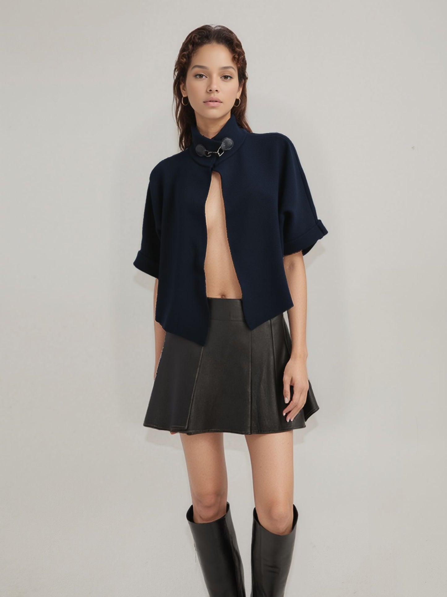 Cardigan manica kimono