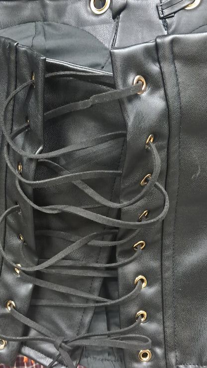 Bustier ecopelle