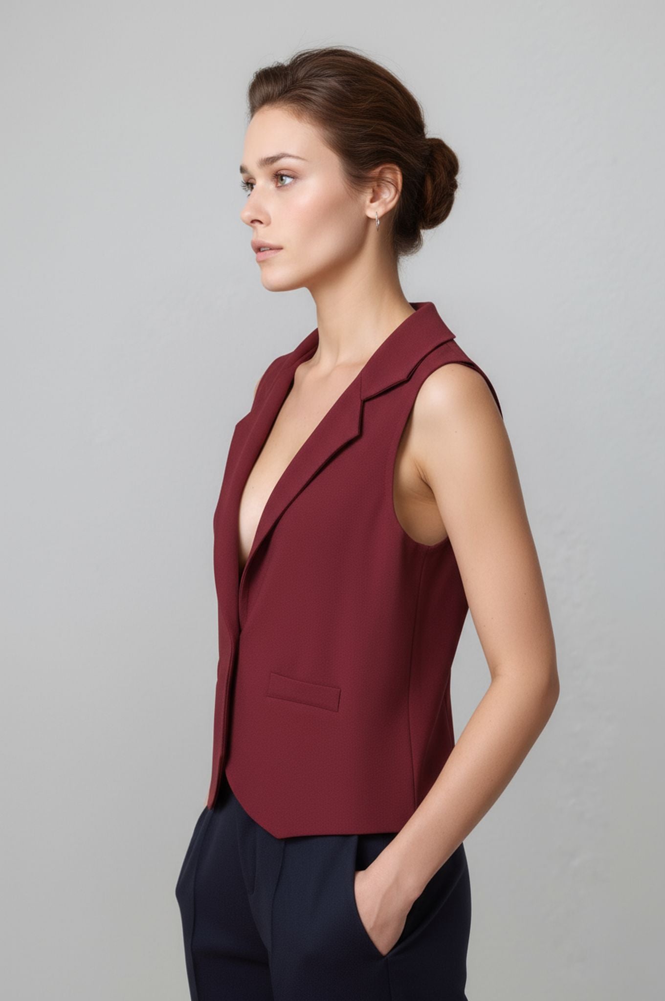 Gilet in maglia