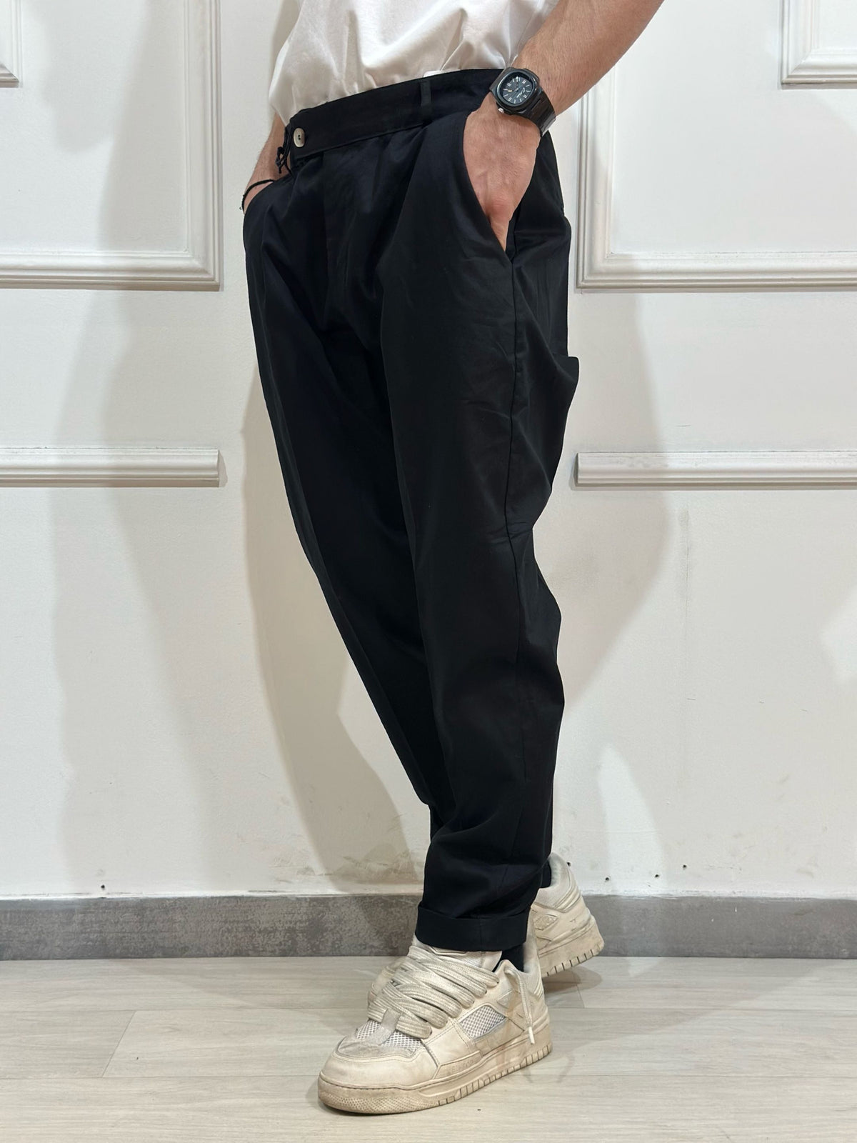 Pantalone chino cotone