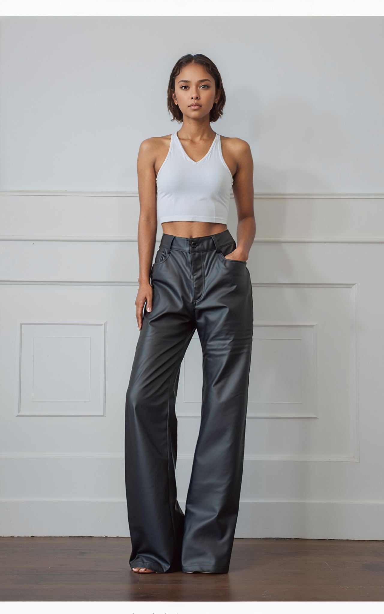 Pantalone Ecopelle