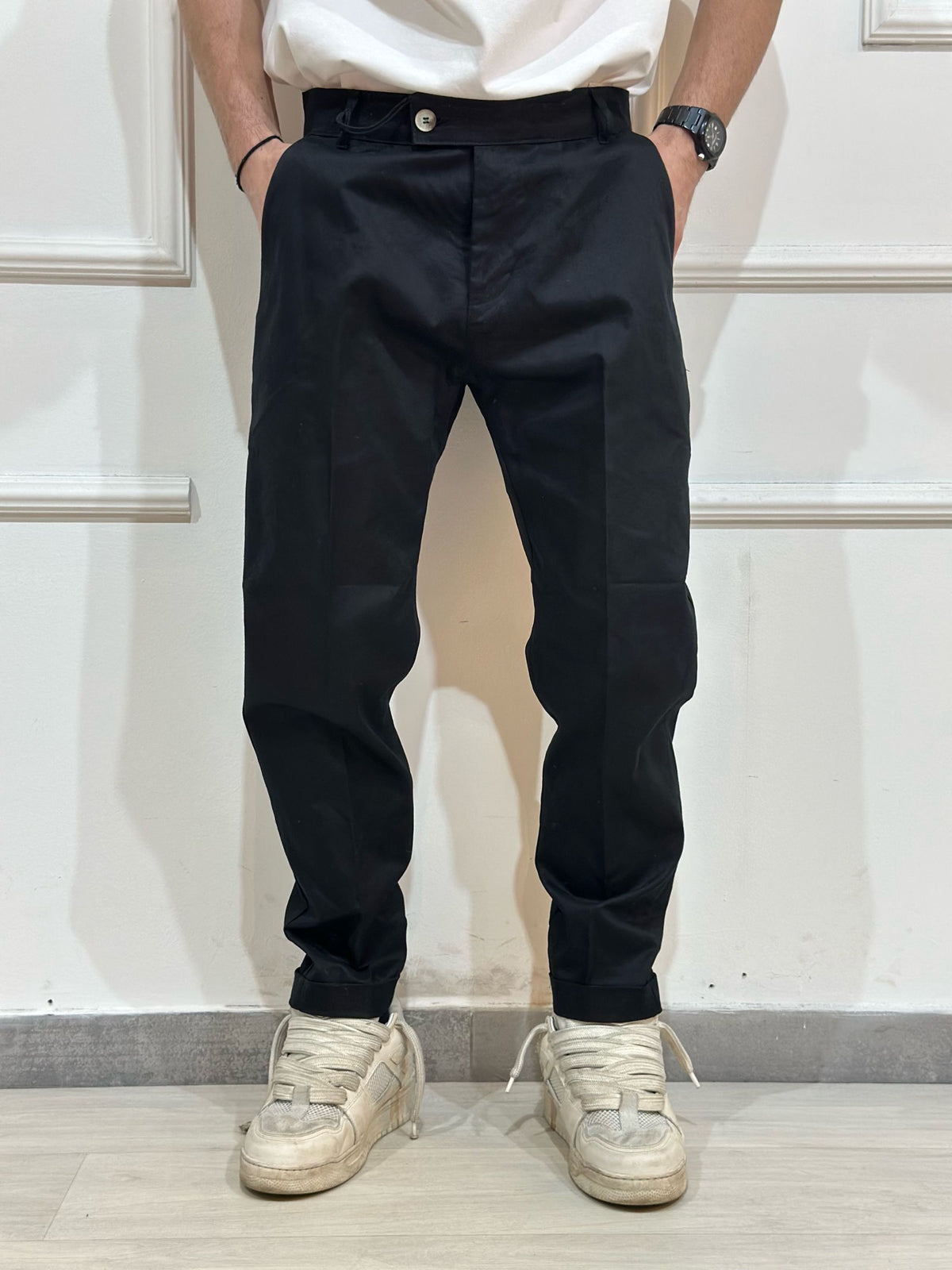 Pantalone chino cotone