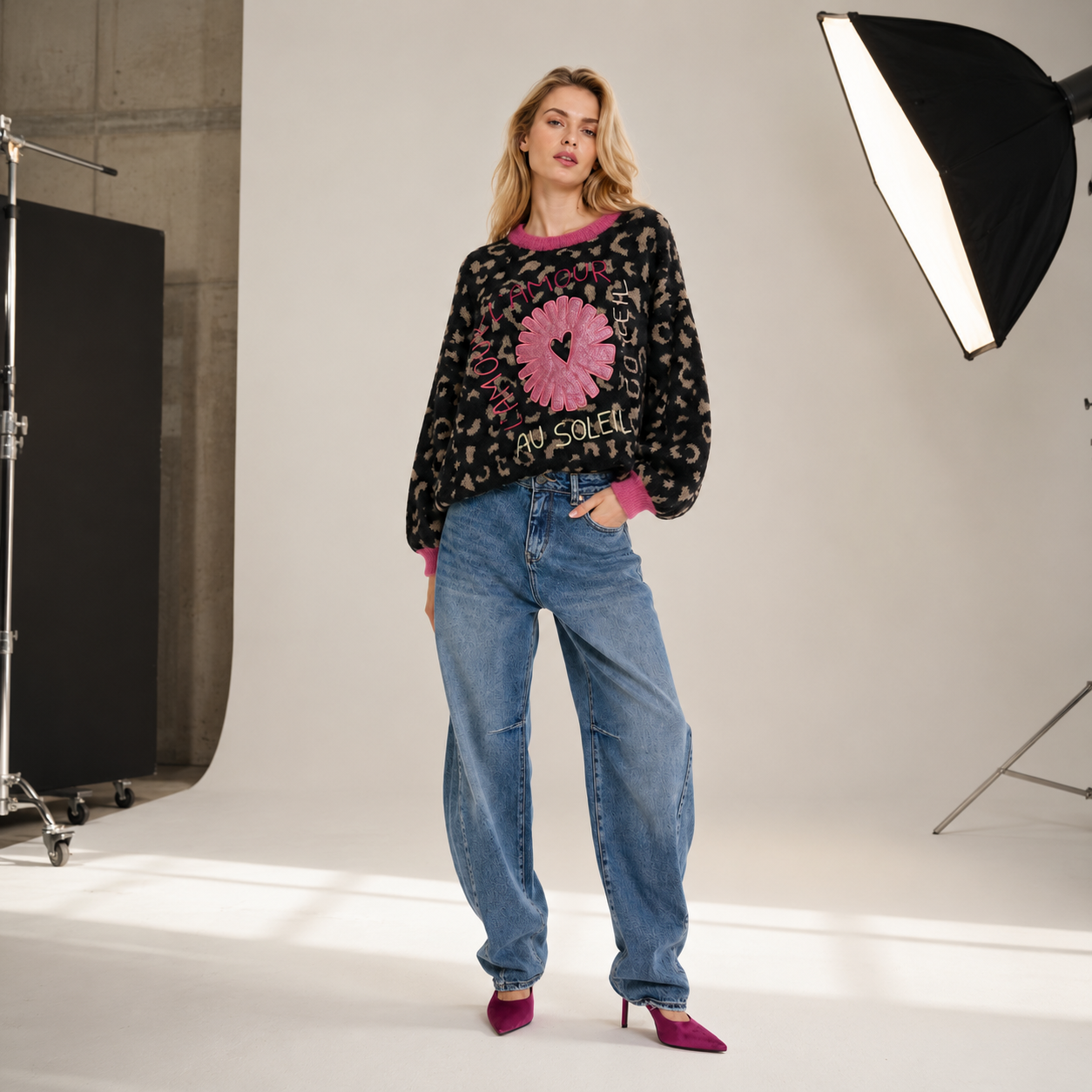 Maglia patchwork