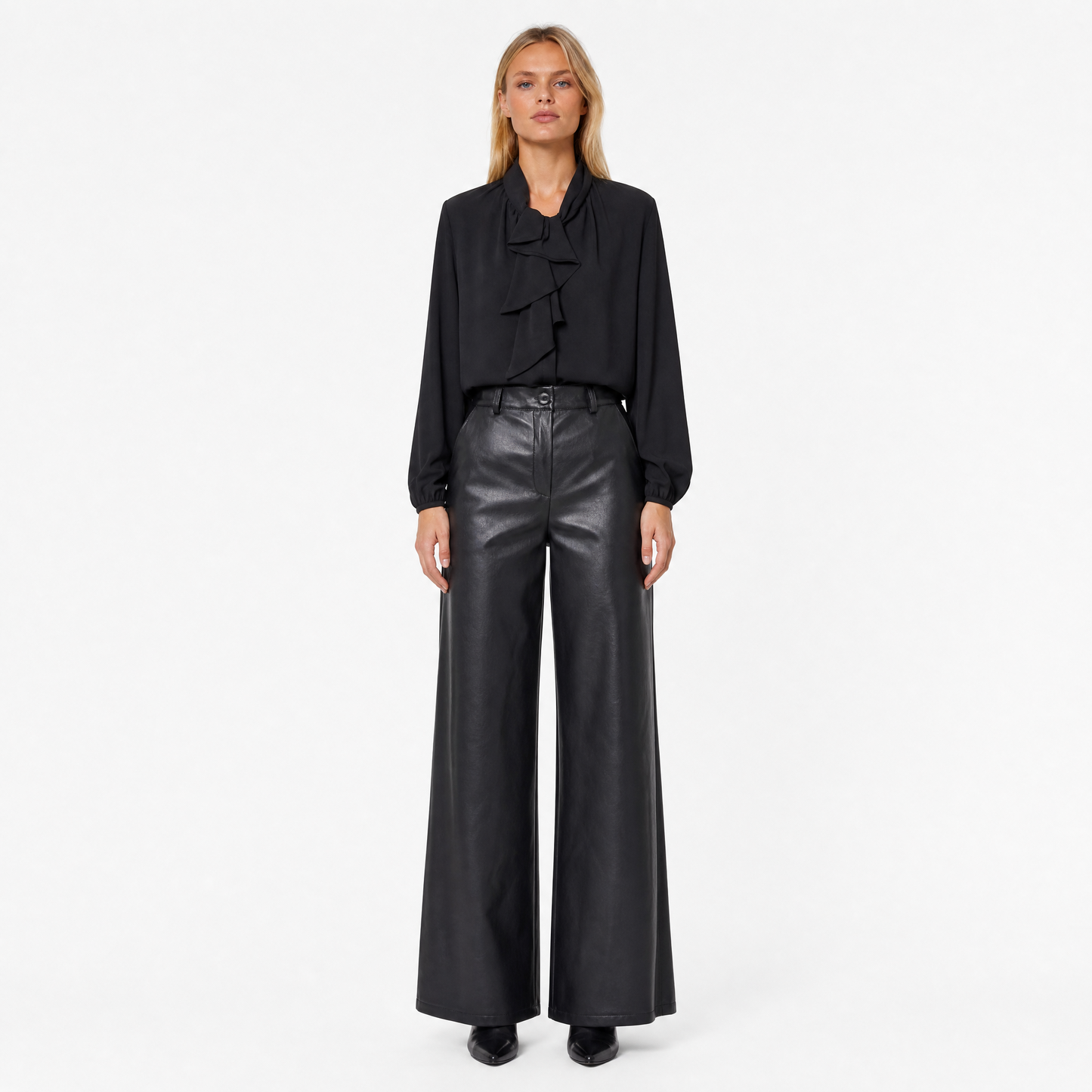 Pantalone ecopelle