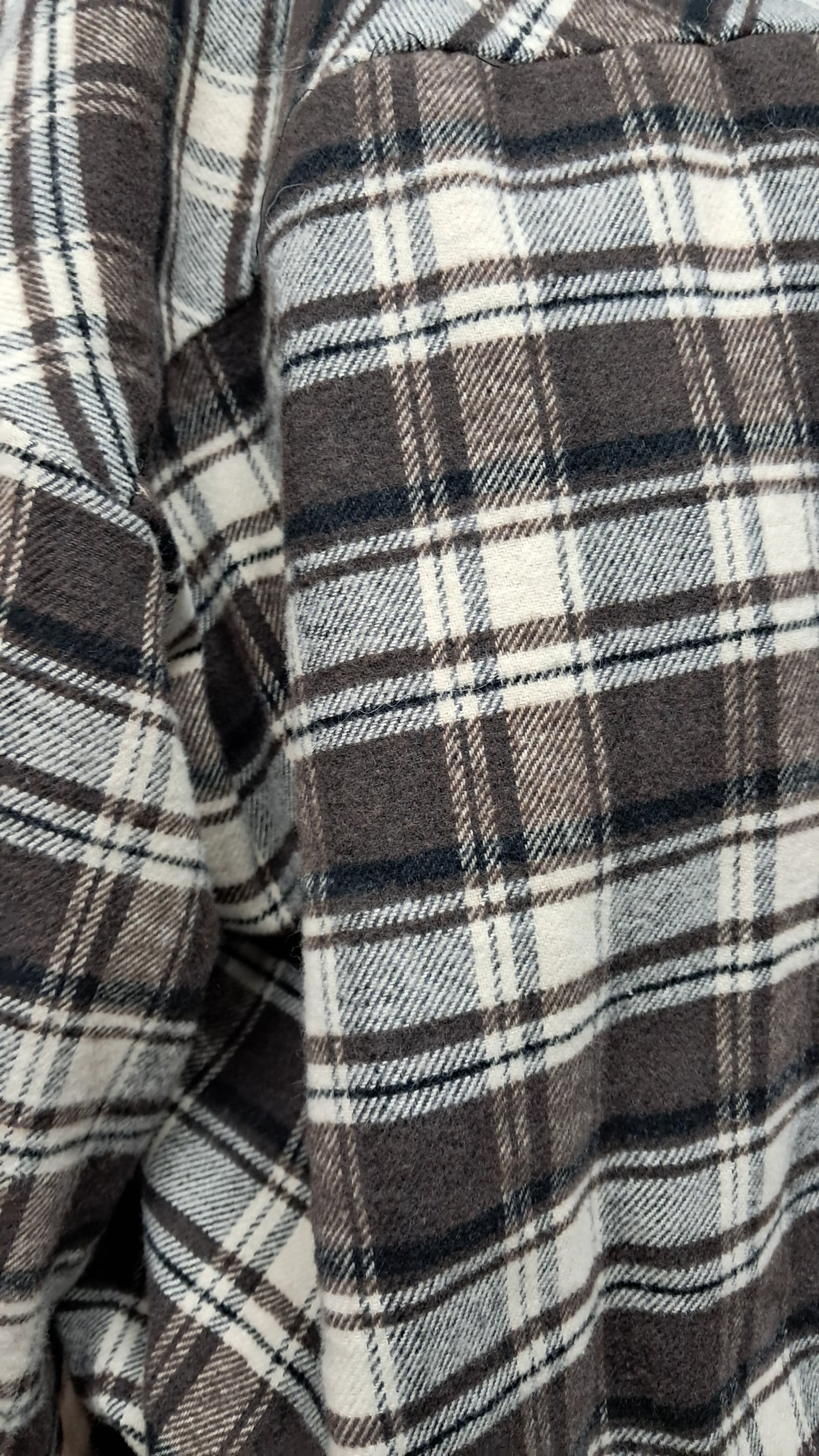 Giubbino imbottito quadri