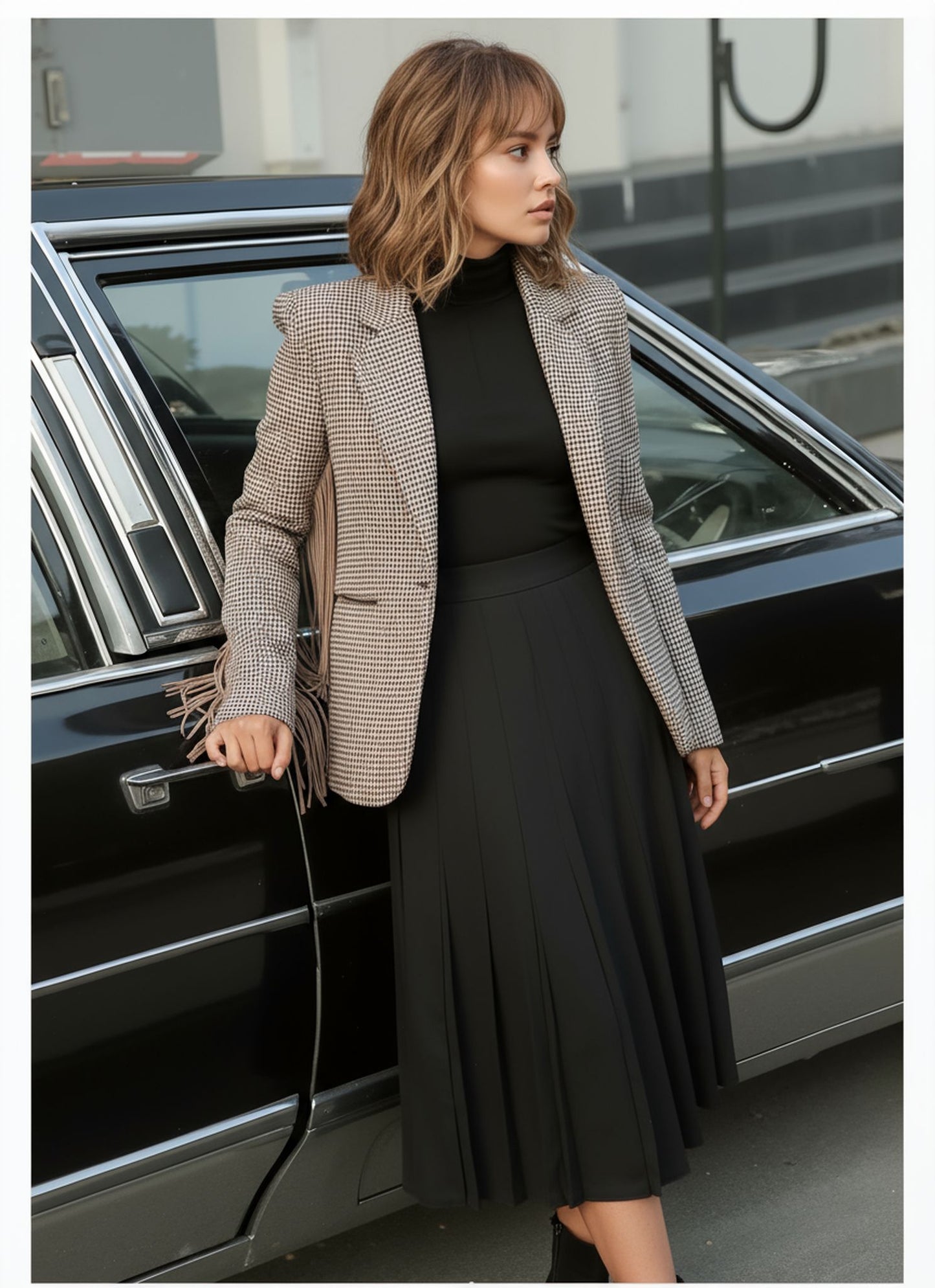 Giacca pied de poule