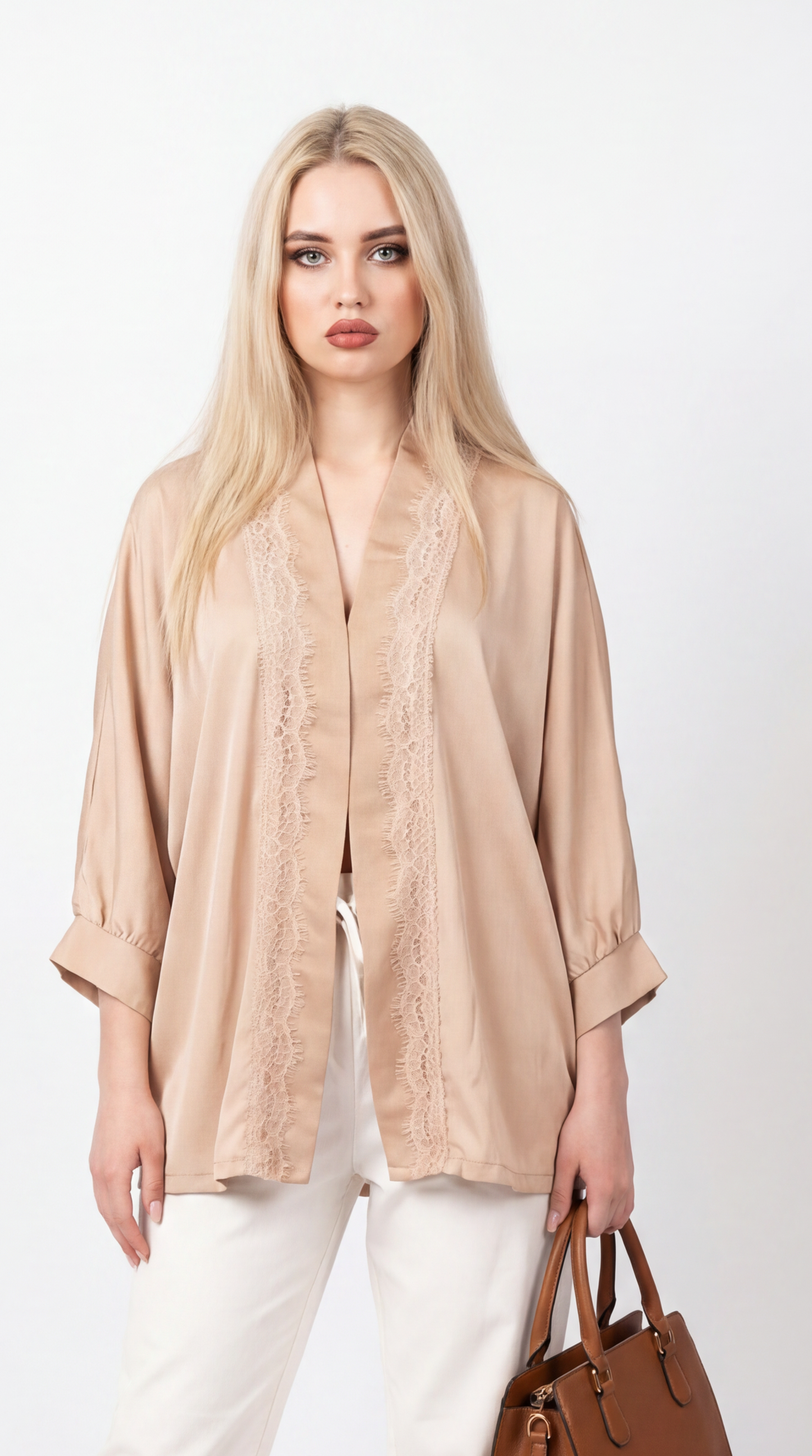 Casacca ricamo pizzo