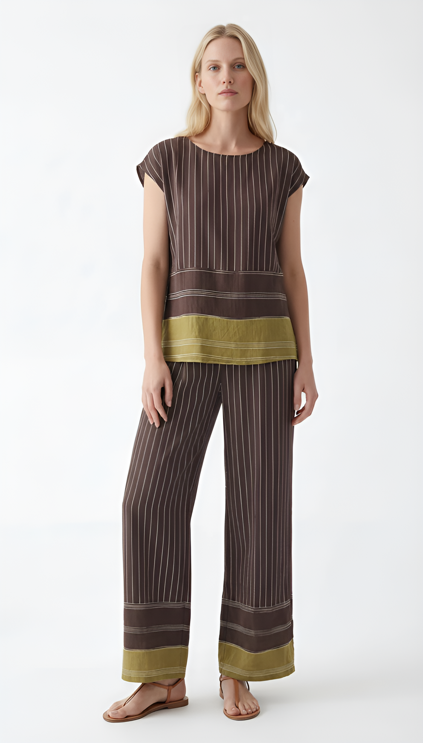 Pantalone righe