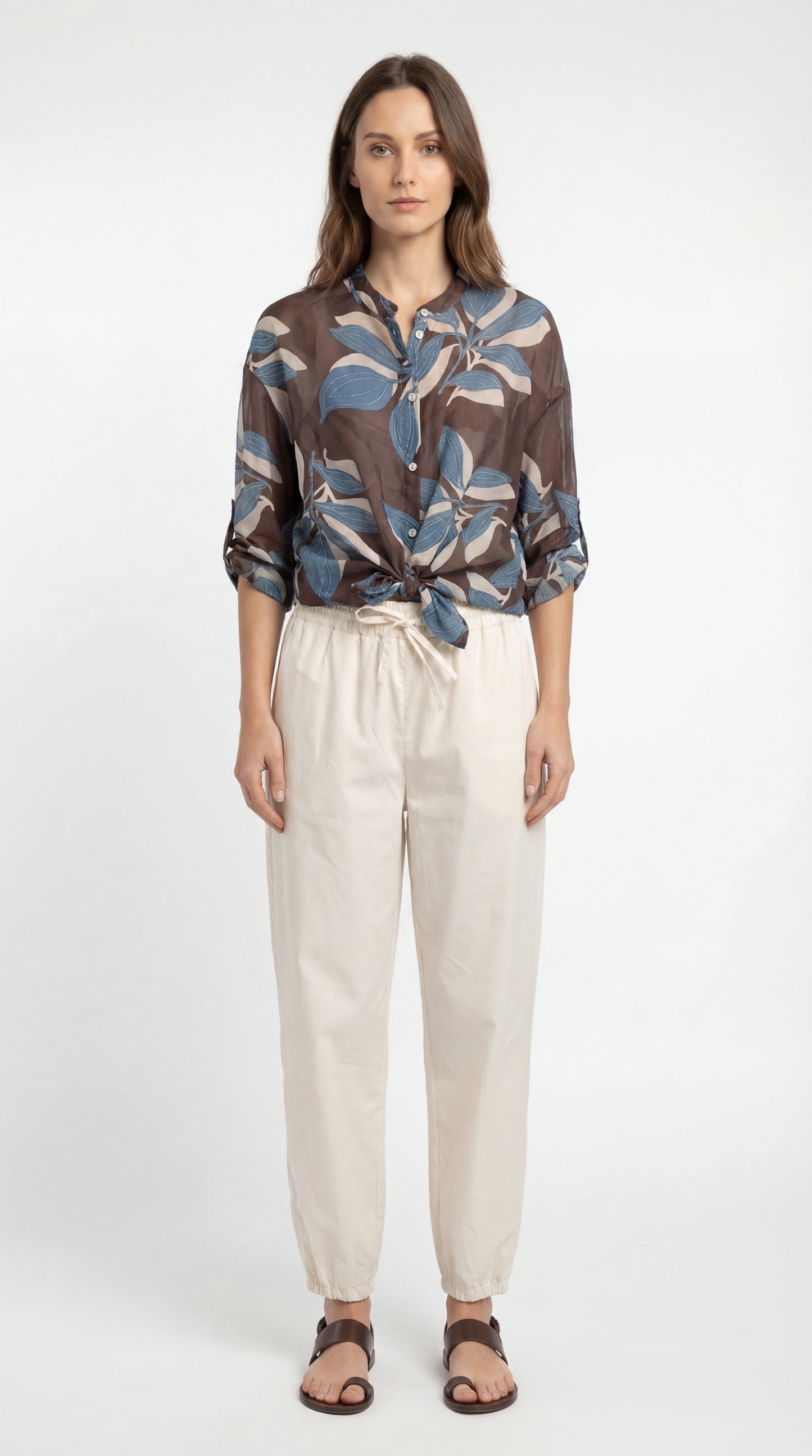 Camicia fiori