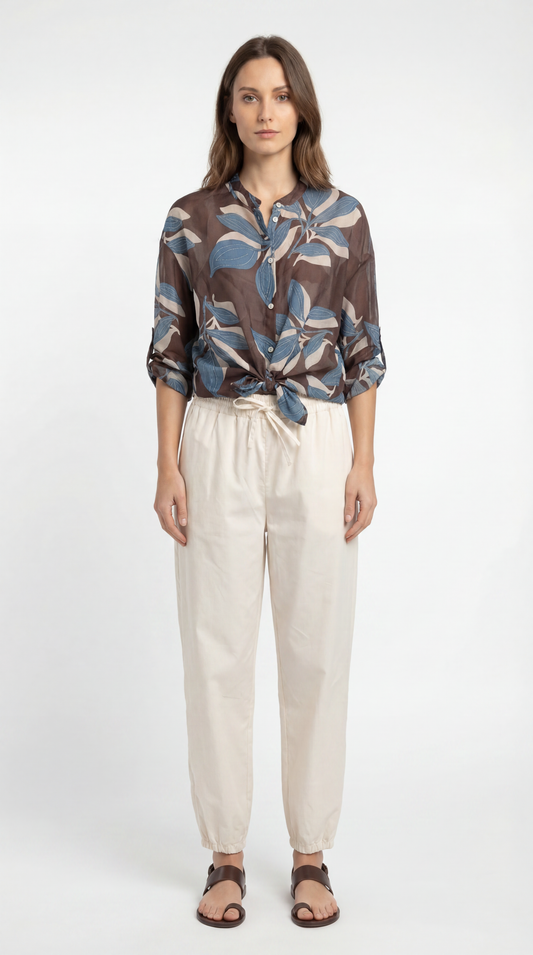 Camicia fiori
