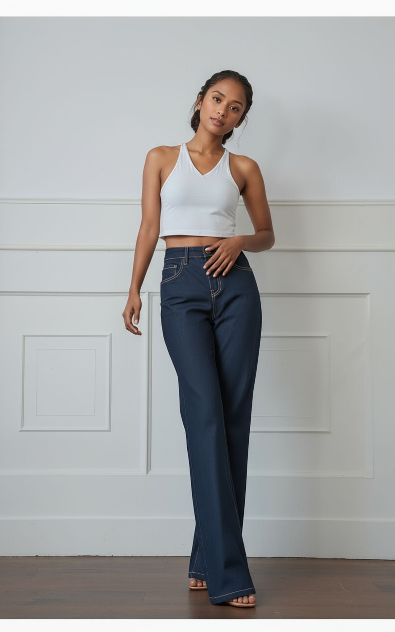Jeans Wideleg Bluedenim