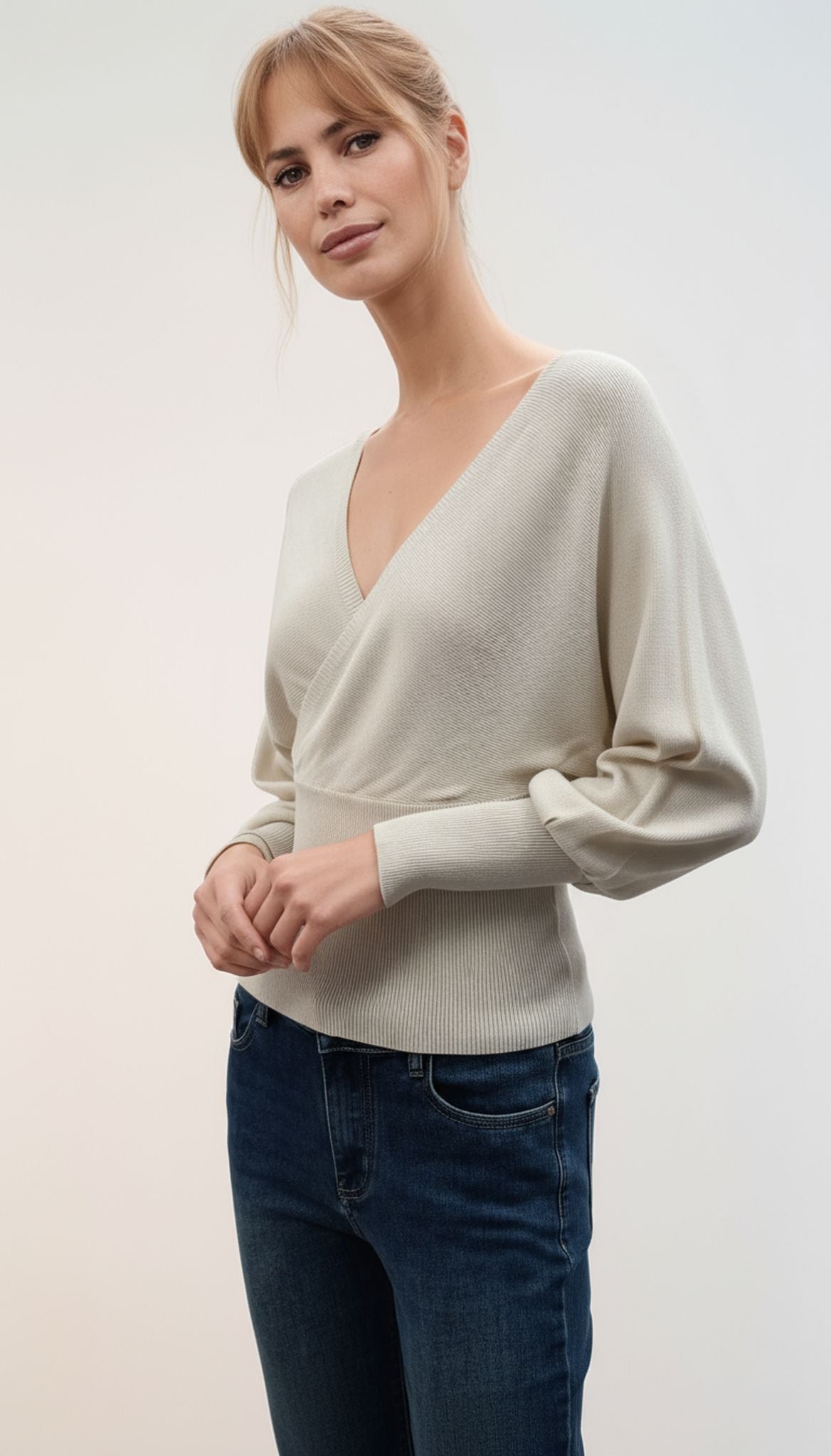 Maglia doppio scollo