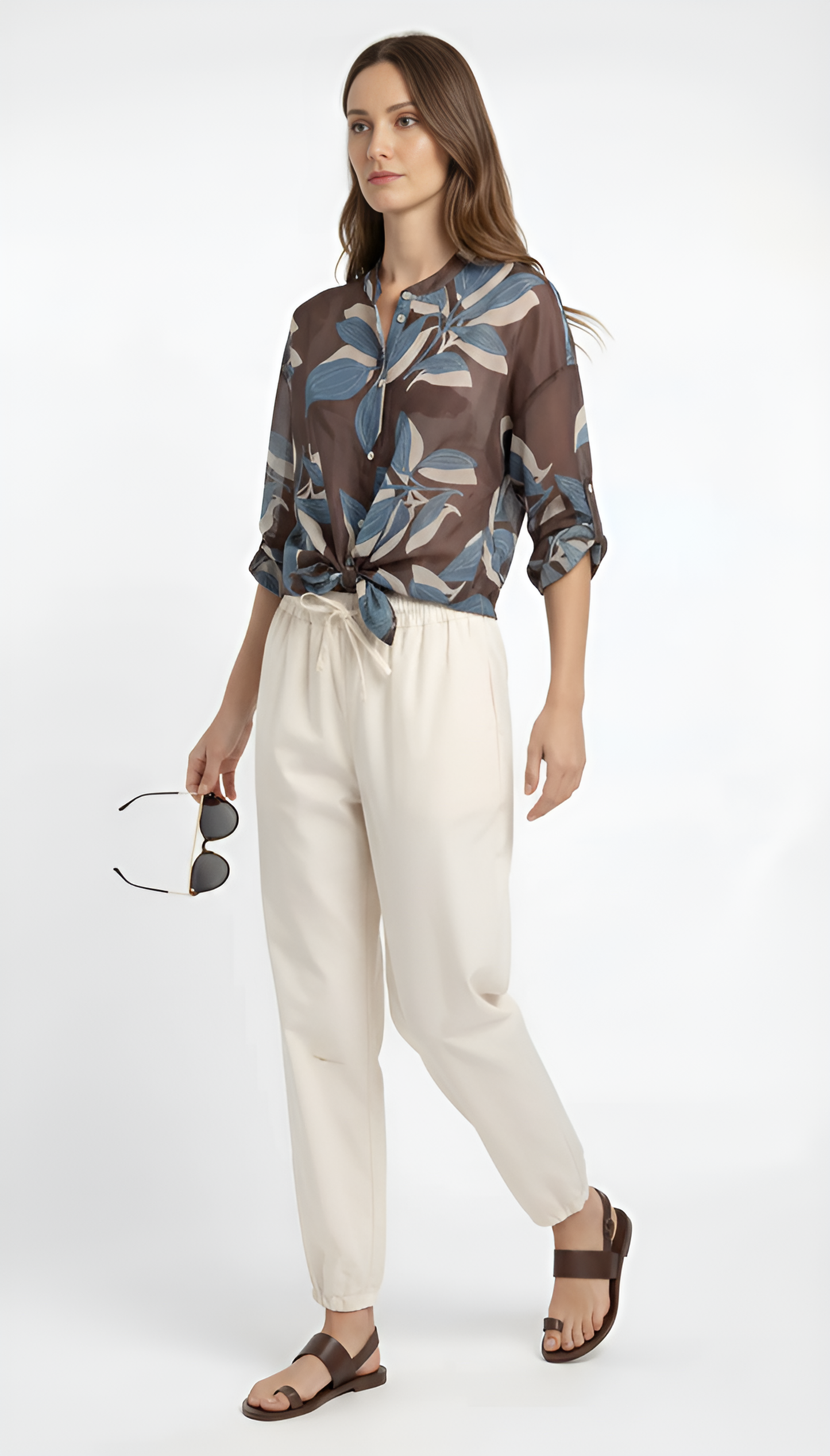 Camicia fiori