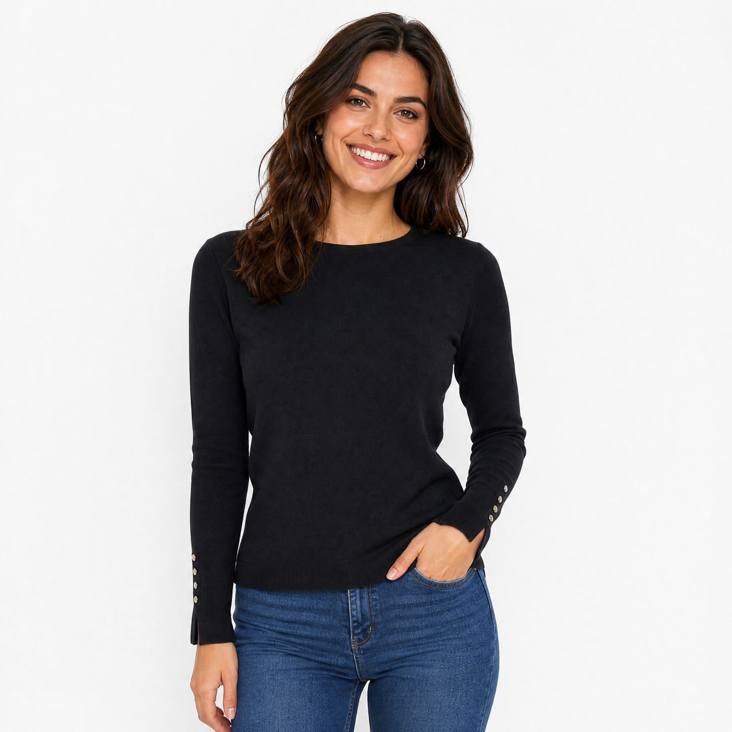 Maglia basica girocollo