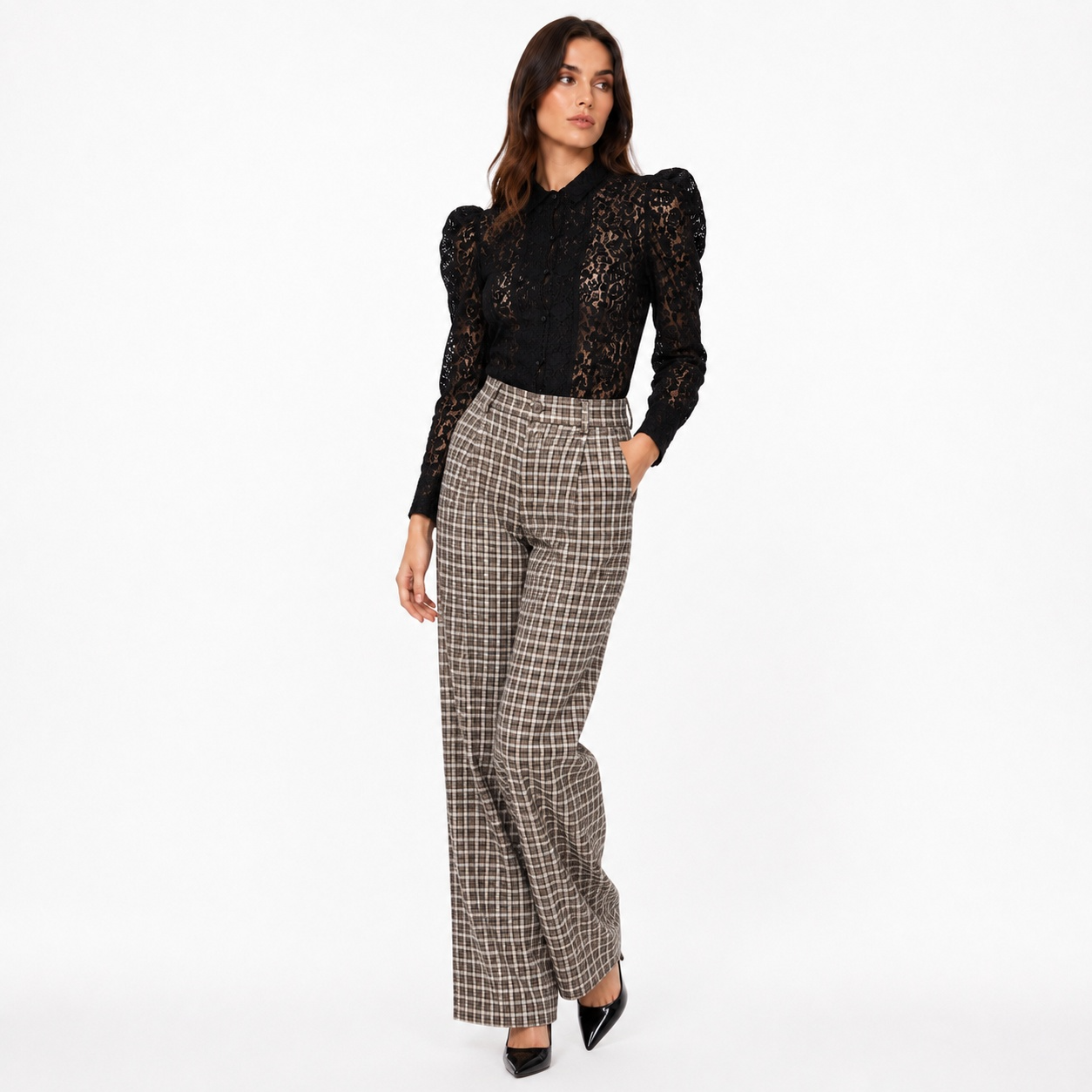 Camicia in pizzo Japan