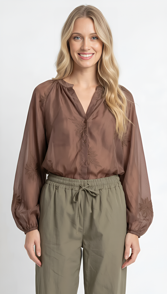 Camicia ricami