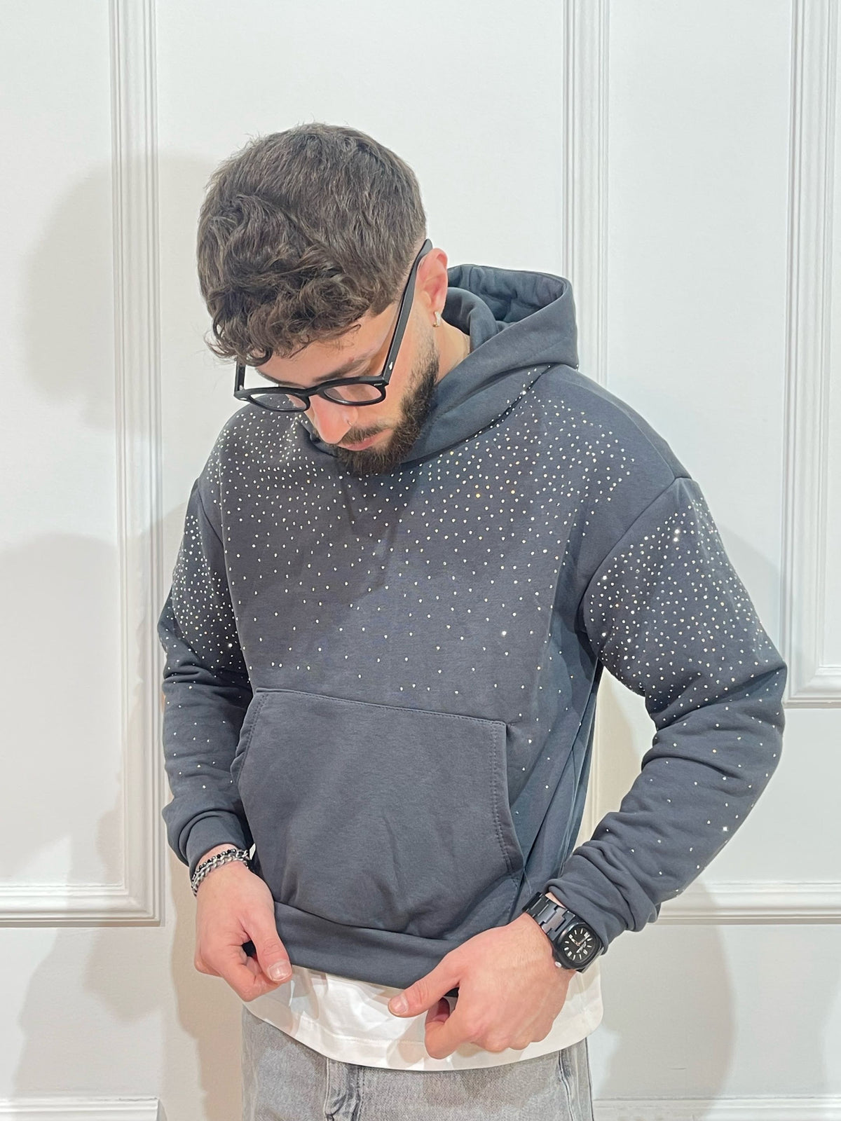 Felpa cappuccio
