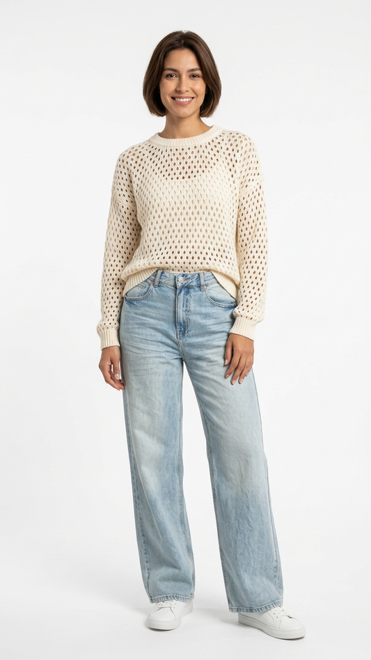 Jeans Wideleg Superstone
