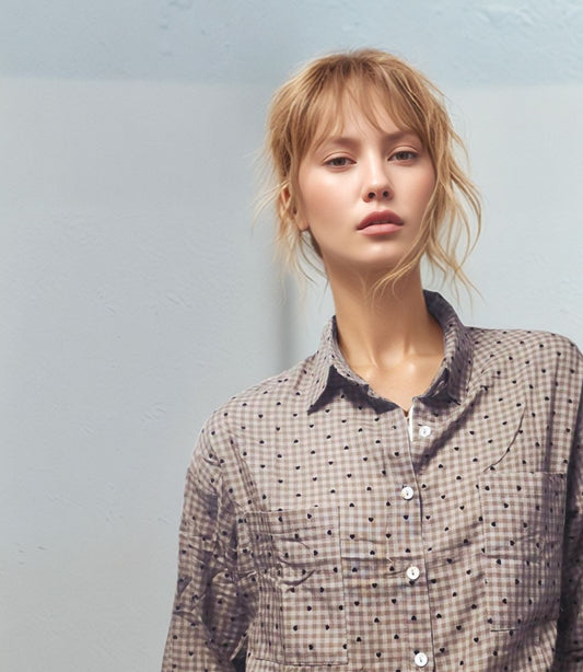 Camicia cuoricini