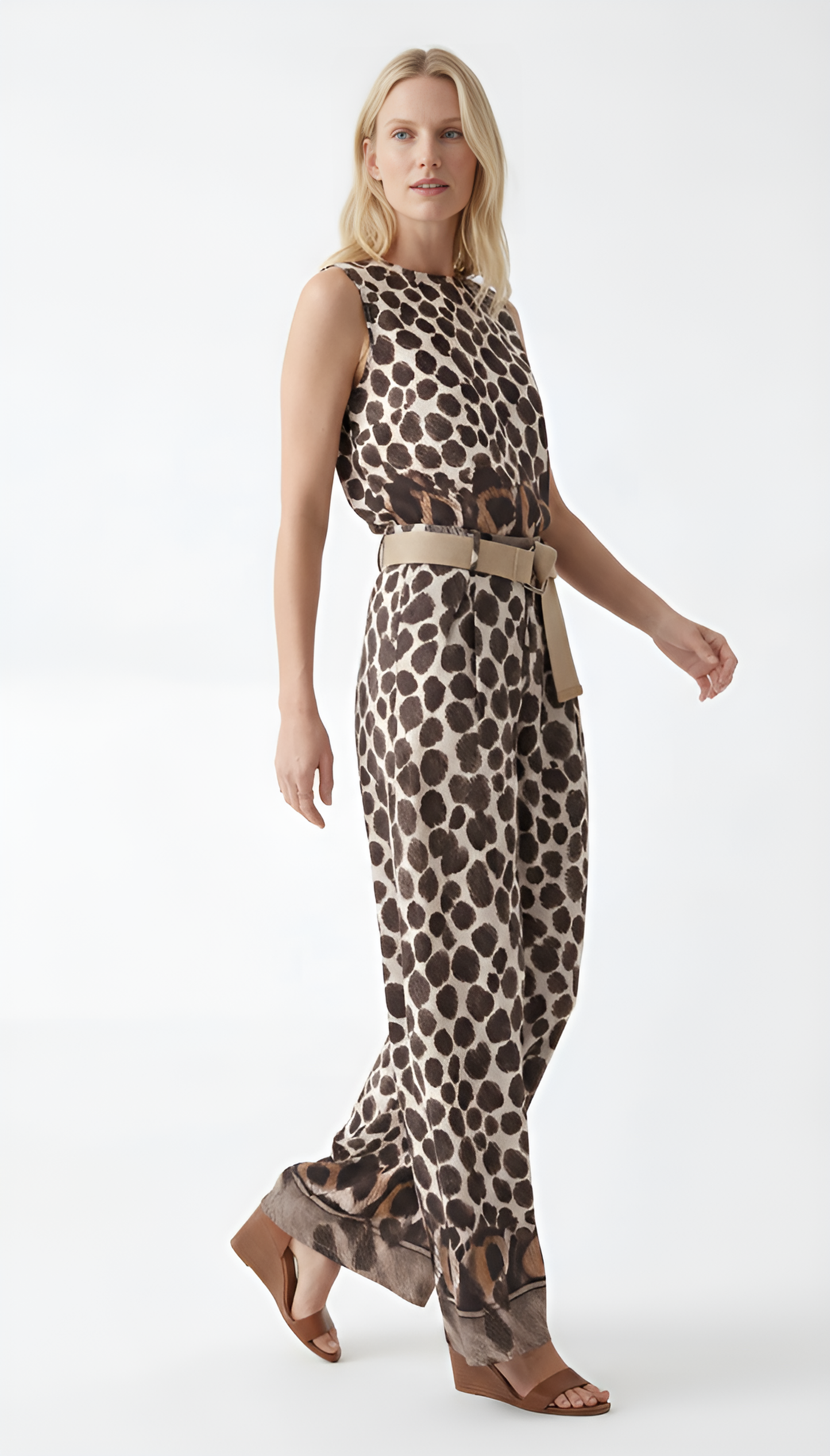 Pantalone crop widwleg