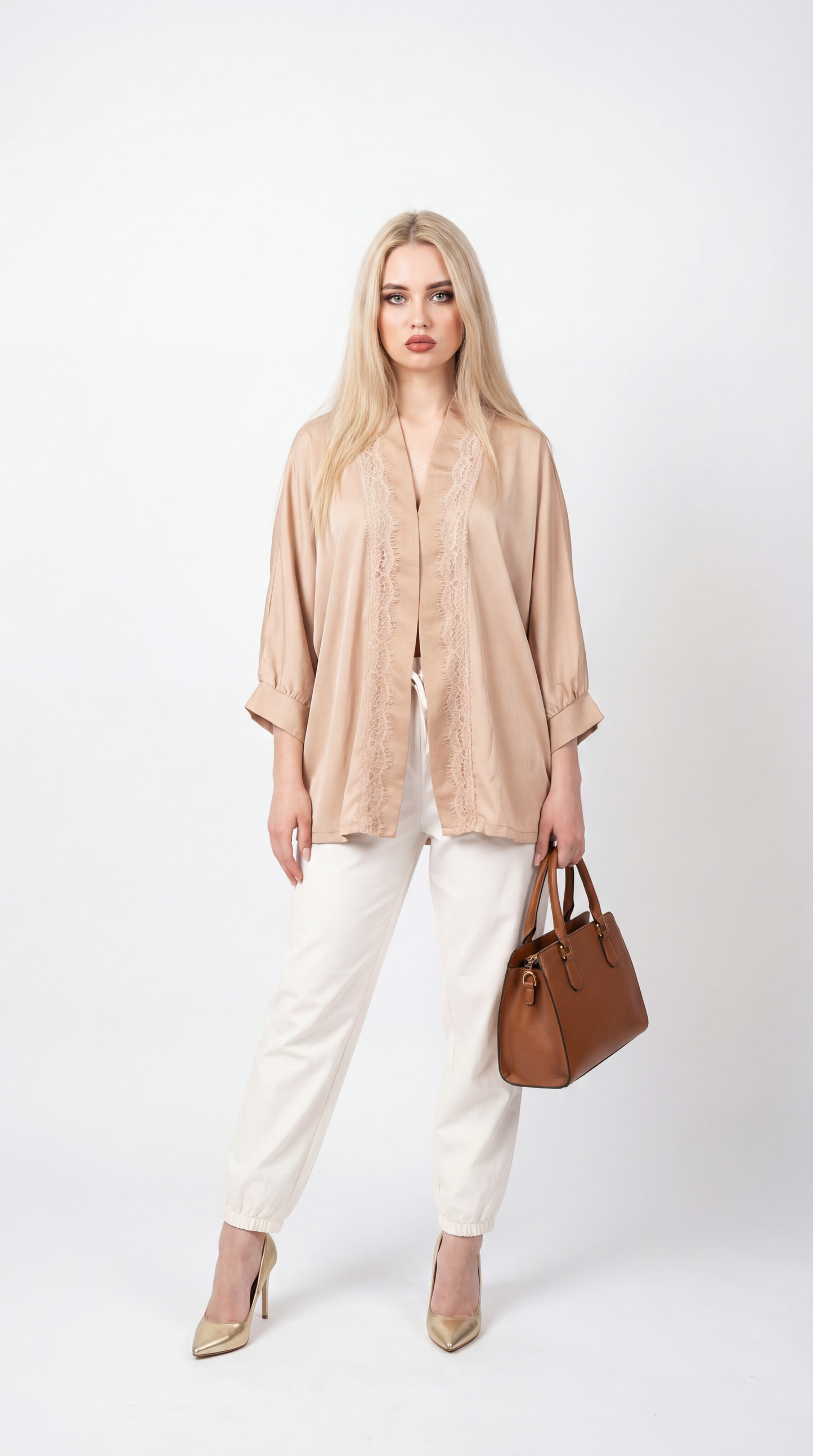 Casacca ricamo pizzo